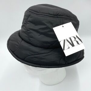 Zara Quilted Water-Repellent Bucket Hat M